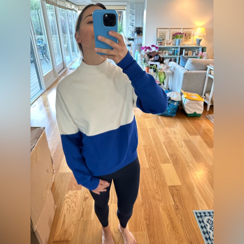 Tory Sport Color-blocked Sweater